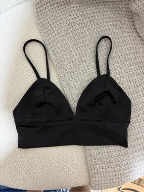 Black Bralette Crop Top